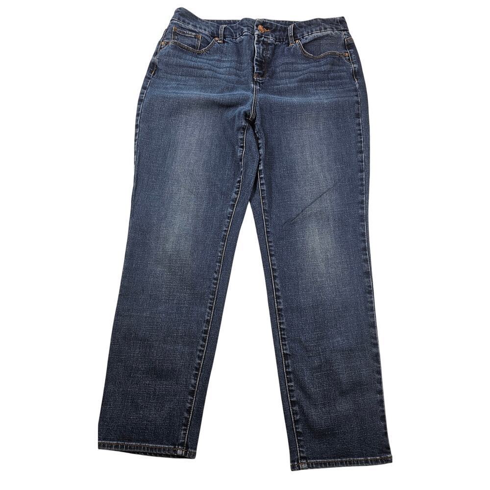 Chicos slimming girlfriend ankle 2 (12) stretch comfort casual jeans everyday